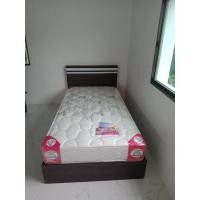 ราคา เตียงนอน3.5ฟุต ไอริน tida พร้อมที่นอนสปริงผ้านอก (3459159344)