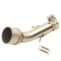 ราคา เหมาะสําหรับดัดแปลงเดิม Yamaha YZF-R25 R3 ท่อไอเสียรถจักรยานยนต์ส่วนกลางการเชื่อมต่อข้อศอกสแตนเลส (54701559249)
