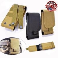 ราคา กระเป๋ามือถือเข็มขัด Outdoor Camping Case Holster Belt Pouch Bag Army Tactical Phone Nylon (47900726574)