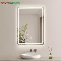 ราคา SEVENWOOD กระจก ห้องน้ํา กระจกมีไฟ กระจก led กระจกแต่งหน้า กระจกแขวน bathroom mirror กระจกห้องน้ำทรงสี่เหลี่ยม พร้อมไฟ 3 (27585255091)