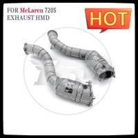 ราคา HMD Stainless Steel Exhaust System High Flow Performance Downpipe For McLaren 720S Auto Modificatio (52702268854)