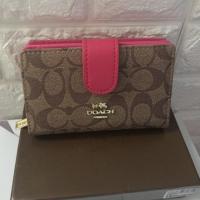 ราคา Coach กระเป๋าตังค์ใบกลาง (1498806235)