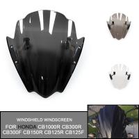 ราคา For Honda CB1000R CB300R CB300F CB150R CB125R CB125F CB250F Universal Motorcycle Windshield Windscr (43827317150)