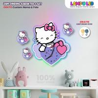 ราคา Sweet HOME hello kitty นาฬิกาแขวนแกะสลัก ห้องนั่งเล่น ตกแต่งผนังห้องนอน mjtop30 (50451278410)