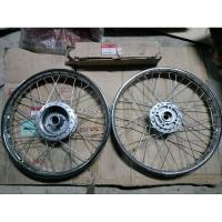 ราคา ชุดวงล้อ #เวฟ100,#ดรีม,#เวฟ125 เเท้ใหม่พร้อมใช้งาน(รุ่นดิสเบรคหน้า,หลังดรัมเบรค) (18771691407)