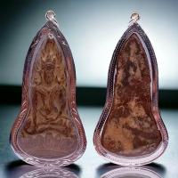 ราคา K988 พระโคนสมอ ปางมารวิชัย วัดพระศรีมหาธาตุ อยุธยา เนื้อชินสนิมแดง องค์ใหญ่ ขนาด 8x4.5 cm. พร้อมส่ง (27286145719)