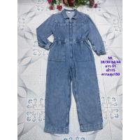 ราคา 80จั้มสูทยีนส์ จั้มขายาว ซิปหน้า ผ้าไม่ยืด size M (41368698974)