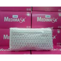 ราคา Dot Medimask Facemask ASTM LV.1 หน้ากากอนามัยลายจุด (23640498411)