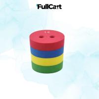 ราคา จุกโฟม จุกยางปิดขวด จุกยาง คละสี อุปกรณ์วิทยาศาสตร์ เบอร์ 6 - 18 เจาะ 2 รู (1ชิ้น) ไร้กลิ่น มีสินค้าพร้อมส่ง By FullCart (29230923020)