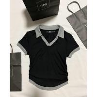 ราคา เสื้อCps chaps มือ1ป้ายห้อย Cps chapsเสื้อ รุ่น CONTRAST COLLAR COLOR POLO (45902734495)