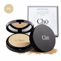 ราคา Cho แป้งโช โช ไมโครซิลค์ แป้งเนื้อใยไหม ผสมรองพื้น MICRO SILK ANTI-AGING POWDER เบอร์ M 2 (1059719239)