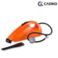 ราคา CASIKO เครื่องดูดฝุ่นในรถยนต์และปั้มลงยาง รุ่น CK 7990 เครื่องดูดฝุ่น ปั๊มลมยาง ในเครื่องเดียวกัน สีส้ม (8170164212)