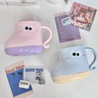 ราคา Kiara การ์ตูนถ้วยรูปรองเท้าแบบพกพาจับล้างถ้วยถ้วยน้ําพลาสติกเด็กแปรงสีฟันถ้วยน้ํายาบ้วนปากถ้วย (52900085133)