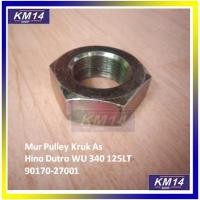 ราคา น็อตเพลาข้อเหวี่ยง / น็อตเพลาข้อเหวี่ยง Hino Dutro WU 340 125LT Dyna Saurus 90170-27001 ORIGINAL (46453523521)