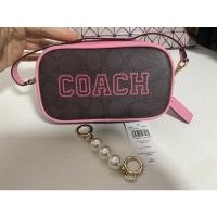 ราคา COACH JAMIE สีชมพูลายซีน้ำตาล แถมสายมุก (20156584031)