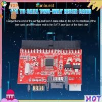 ราคา Sata To IDE HDD Adapter JM20330 IDE เป็น SATA Converter Card Serial เป็น Parallel [Sunburst11.th] (27504475502)