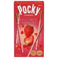 ราคา Pocky Crunchy Strawberry Chocolate ป๊อกกี้ รสสตอเบอรี่ ป๊อกกี้ญี่ปุ่น (1กล่อง บรรจุ2ซอง x27.5g) (2787221261)