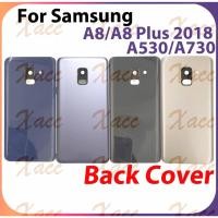 ราคา สําหรับ Samsung Galaxy A8 A8Plus 2018 A530 A730 ฝาหลังแบตเตอรี่พร้อมกรอบเลนส์กล้องโทรศัพท์เปลี่ยนการติดตั้ง (53152453715)