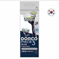 ราคา Dorco Pace3 ด้ามมีดโกนหนวด รุ่น 3 ใบมีด (41269700028)