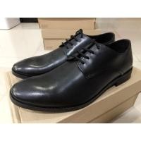 ราคา Clarks รุ่น Standford Walk คัชชู ทรงเรียบดำเงา เบอร์42 (11097627555)