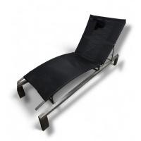 ราคา เตียงนอนเล่นริมสระ/กลางแจ้ง สแตนเลส+ผ้าตาข่ายสีดำ (27688893540)