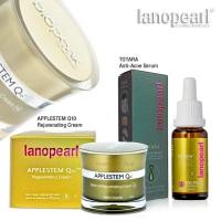 ราคา Lanopearl Applestem Q10 Rejuvenating Cream 50 ml. + Totara™ Anti-Acne Serum (LB44) 25mL. (59131502)