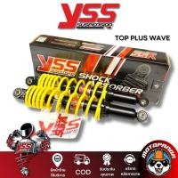 ราคา โช๊คหลัง TOP PLUS HONDA WAVE สูง 320/340 mm. โช๊คอัพ YSS แท้ สำหรับ ฮอนด้า เวฟ โช้คกึ่งแก๊สกึ่งน้ำมัน สำหรับเวฟทุกรุ่น (25646596187)