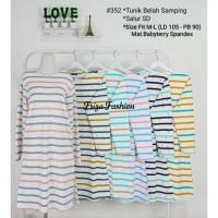 ราคา เสื้อยืด ORENZ BABYTERRY TUNIC พร้อม SPLIT ด้านข้าง (26465152154)