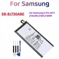 ราคา แบตเตอรี่ EB-BJ730ABE สำหรับ Samsung Galaxy J7 Pro 2017 J730 SM-J730F J730FM Battery ความจุ3600mAh +เครื่องมือถอดฟรี ไทย (27311966221)