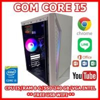ราคา คอมพิวเตอร์ Intel Core-i5 /Ram 8Gb /Ssd 240 gb /การ์ดจอ ออนบอร์ด intel (25937088531)