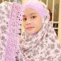 ราคา SOPHIA ตะละกงเด็ก (อายุ 4-9 ปี) ผ้ายืดพิมพ์ลาย ระบายลูกไม้ ใส่สบายไม่ร้อน รหัส TKA93 (11060905162)