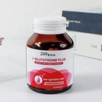 ราคา APTEKA L-GLUTATHIONE PLUS 30 CAPSULES แอล-กลูตาไธโอน ช่วยให้ผิวกระจ่างใส เรียบเนียน ดูอ่อนไว (24561879600)