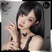 ราคา โชคเกอร์ โชคเกอร์ผีเสื้อ สร้อยคอ สีดำ สีขาว A-089 พร้อมส่งจากไทย (10215997670)