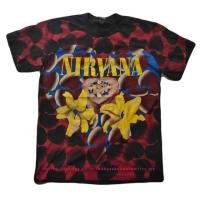 ราคา เสื้อวง Nirvana เสื้อยืด Nirvana overprint (6744677804)