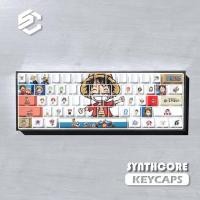 ราคา keycap work egg keycaps One Piece หมวกฟางเด็ก Keycap 74 คีย์ (บรรจุกล่อง) โรงงานเดิมด้านข้างแกะสลักแสงโปร่งแสง PBT Sublimation มูลค่าสูง Keycap (46804131456)