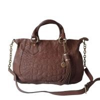 ราคา Anne Klein กระเป๋าหนังแท้ สีน้ำตาล (25716865335)