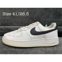 ราคา Nike Air Force1 white black มือสอง (19783484575)
