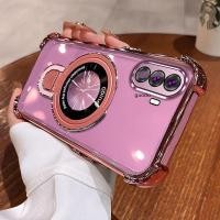 ราคา TTCR เคสโทรศัพท์ Moto G52 เคสโทรศัพท์กล้องฝาครอบป้องกัน U วงเล็บไฟฟ้าฝาครอบสี่มุมโปร่งใส Soft Case ฝาครอบป้องกัน (44853188423)