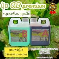 ราคา ปุ๋ย AB ชุด A 1ลิตร B 1ลิตร สารละลาย AB สำหรับปลูกผักไฮโดรโปนิกส์ (8826998390)