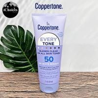ราคา 30% Sale!!! EXP11/25 [Coppertone] Every Tone Blends Clear On All Skin Tones Sunscreen Lotion SPF50 207ml โลชั่นกันแดด (25178084149)