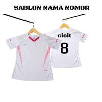 ราคา เสื้อวอลเล่ย์บอลผู้หญิง สกรีนชื่อหมายเลขฟรีที่กลับมา เสื้อกีฬายิมนาสติกฟิตเนสแอโรบิคผู้หญิง ชุดกีฬาแบดมินตันหญิง (54252692947)