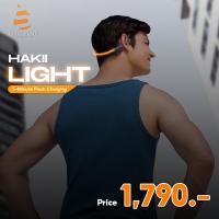 ราคา [เก็บโค้ดส่งฟรี] HAKII รุ่น LIGHT หูฟังออกกำลังกาย หูฟังบลูทูธ มีไฟ LED ความจุ 32GB WirelessSports (27608065923)