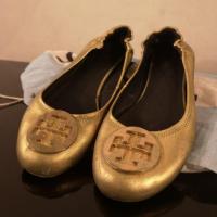 ราคา (3 แถม 1/ลูกค้าใหม่ลดเพิ่ม) Tory Burch flats 36 ของแท้ 100% (1667640068)