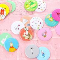 ราคา กระจกแต่งหน้า กระจกกลมเล็ก กระจกแต่งหน้า ลายการ์ตูนสาวน่ารัก แบบพกพา ขนาดเล็กพกพาสะดวก (29521434785)