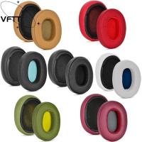 ราคา Vft 1 คู่หูเบาะโปรตีนหนัง Earmuffs ฟองน้ําหูฟังอุปกรณ์เสริมสําหรับ Skullcandy Crusher ไร้สาย Crusher Evo Crusher ANC Hesh 3 (29278262571)