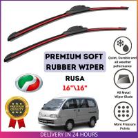ราคา PERODUA RUSA PREMIUM SOFT RUBBER WIPER BLADE (2 ชิ้น/เซ็ต) (48453925648)