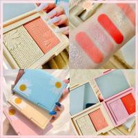 ราคา XIYUAN บลัชออน & ไฮไลท์ ไฮไลท์หน้าฉ่ำเงา 1 ตลับ ได้ 2 แบบ No.XY1003 (49102455913)