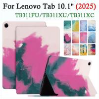 ราคา สําหรับ Lenovo Tab 10.1 (2025) เคสแท็บเล็ต TB311FU TB311XU TB311XC ภาพวาด Atercolor น้ํามันสไตล์หนัง PU แท็บเล็ต (47902459551)