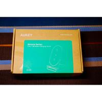ราคา AUKEY LC-A2 แท่นชาร์จไร้สาย Aircore Series 2-in-1 Wireless Charging Stand (29402960748)