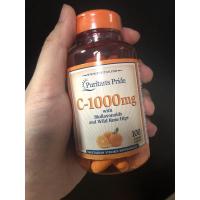 ราคา Exp: 06/24 Puritan pride c1000 mg bioflavonoids and wild rose hips ขนาด 100เม็ด Vitamin C วิตามินซี (11463777081)